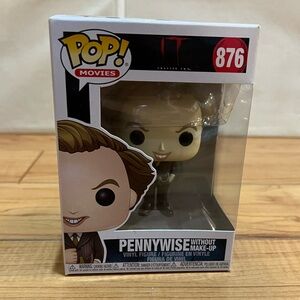Funko Pop Pennywise Without Makeup Figure - Brown and White